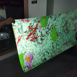 Projection arrière Corée du Sud, Film transparent de projection arrière acrylique pour verre, meilleure <span class=keywords><strong>image</strong></span> <span class=keywords><strong>d</strong></span>'<span class=keywords><strong>hologramme</strong></span> 3d - Product Image 1
