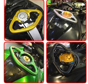 ヤマハMT03MT01 YZF R1R3用の新しいオートバイ助手席フロントハンドルグリップグラブ燃料タンクバーアームレスト - Product Image 4