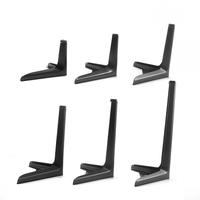 Pieds de table triangulaires à haute capacité de charge pour table basse, mobilier de bureau commercial, canapé antique et quincaillerie de placard