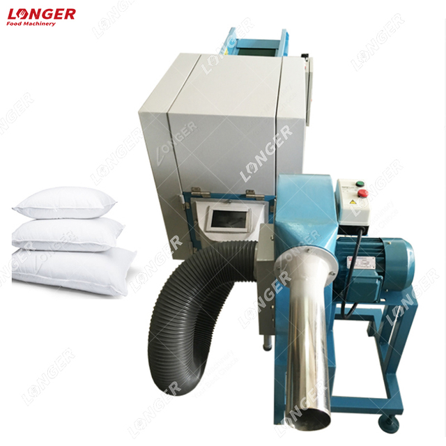 Industrial Kapok Bolster Fiber Broken Sponge Stuffing Machine Pillow Filling Machine