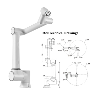 Robot Colaborativo Automático para Paletización, Cobot de 6 Ejes, Paletizador Robótico para Cajas de Cartón, Manipulación de Cajas, Industria Alimentaria - Product Image 5