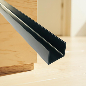 Protection de bord en plastique en forme de <span class=keywords><strong>U</strong></span>, bande anti-impact et résistante à l'abrasion pour la protection du verre, du métal et du bois - Product Image 1