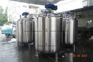 Tanque de Preparación de Mezcla de Acero Inoxidable para Ingeniería Biológica de 100L 200L 500L, <span class=keywords><strong>Reactor</strong></span>, Recipiente Sanitario para Uso Industrial y de Laboratorio - Product Image 4