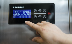 レストランホテル用15層ステンレス鋼工業用食品蒸し器商業ガス米キャビネット機 - Product Image 2