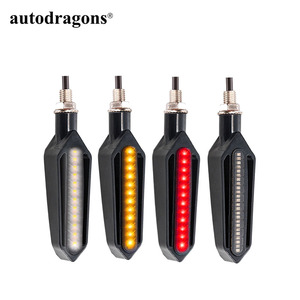 ไฟเลี้ยวรถมอเตอร์ไซค์ 24LED แบบไหล ไฟกระพริบ ไฟท้าย ไฟเบรก ไฟสโตรบ - Product Image 4