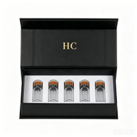 Boîte à parfum rigide magnétique avec logo personnalisé, en PPWR recyclable, finition mate, pour emballage de flacon de parfum vide