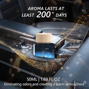 Ambientador para Auto Wild Woody, el Más Vendido, para Hombre, Fragancia Amaderada y Especiada de Lujo, Difusor con Clip para Ventilación de Auto, 50 ml - Product Image 3