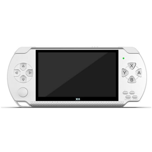 X6 Upgrade Handheld Game Console Version 4.3-Inch Linux System Open Source 64-Bit Retro Game Console