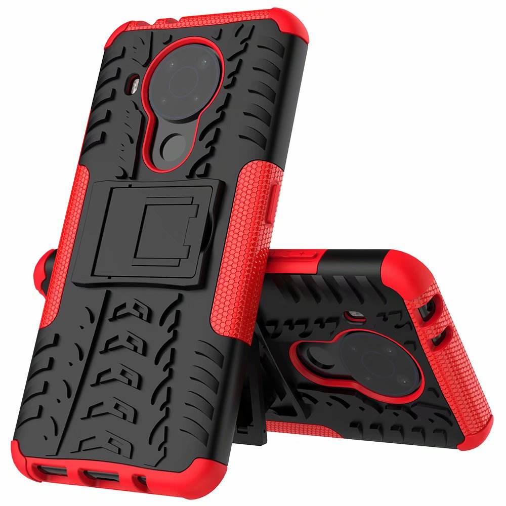 Tyre Shock Proof Stand Phone Case Cover for NOKIA