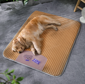 Новый дышащий летний охлаждающий коврик для собак, прохладная кровать, моющийся удобный охлаждающий коврик для собак и кошек - Product Image 2
