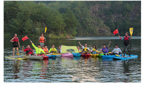 <span class=keywords><strong>Kayak</strong></span> Sit-On-Top de HDPE de 8'8'' para un Solo Adulto, Económico, de Fábrica, para Uso Recreativo en Lagos y Ríos, para Principiantes - Product Image 4