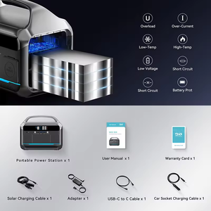 แบตเตอรี่สำรองแบบพกพา 600W 600Wh ปรับแต่งได้ สำหรับสถานการณ์ฉุกเฉิน เหมาะสำหรับการตั้งแคมป์กลางแจ้ง - Product Image 6