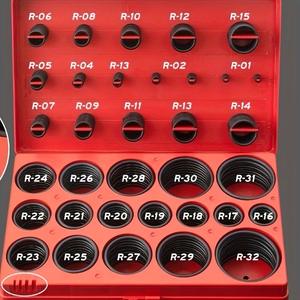 Kit universel d'anneaux toriques 419, assortiment pour robinets, voitures, excavatrices, chargeurs, ensemble de réparation de joints d'arbre, avec étui de rangement bien organisé - Product Image 5