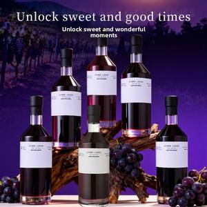 Vino <span class=keywords><strong>Tinto</strong></span> Dulce de 500 ml al Por Mayor de Fábrica, Vino <span class=keywords><strong>Tinto</strong></span> de Sabor Equilibrado para Supermercados y Distribuidores - Product Image 1