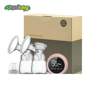 BPAフリー電気真空ダブル母乳ポンプキット自動母乳