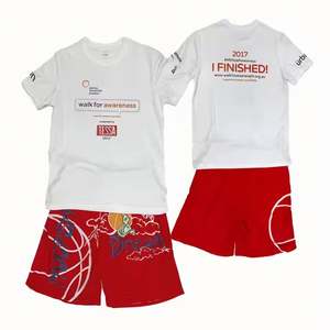 Set seragam sepak bola anak dewasa, 100% poliester bendera sepak bola - Product Image 4