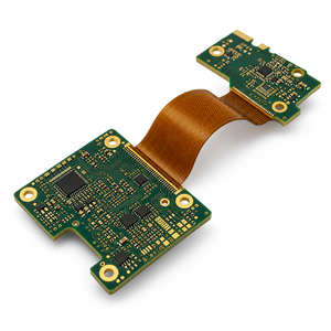 Placa de Circuito Multicapa Rígida y Flexible de 4 Capas con ENIG, Chapado en Oro por Inmersión, HDI de 0.4mm, Prototipo Personalizado - Product Image 3