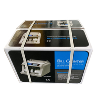 Machine à compter les billets Xindabill 6600D2, détecteur de billets multidevises avec écran TFT, détection UV/MG/IR, vitesse de 1000 pièces/min