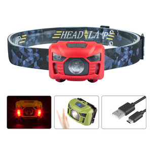 <span class=keywords><strong>Linterna</strong></span> Frontal LED <span class=keywords><strong>de</strong></span> 800 Lúmenes, Portátil, Impermeable, <span class=keywords><strong>de</strong></span> Plástico, para Senderismo al Aire Libre, la Más <span class=keywords><strong>Potente</strong></span>, con Certificación ROHS, Venta al por Mayor <span class=keywords><strong>de</strong></span> Fábrica - Product Image 3