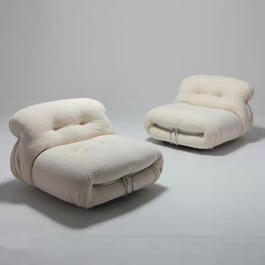 IStapromo regalos Venta caliente Italia diseño Medieval <span class=keywords><strong>muebles</strong></span> de sala de estar blanco Mohair terciopelo sofá individual <span class=keywords><strong>Soriana</strong></span> - Product Image 2