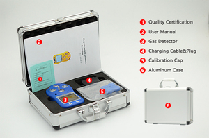Üretici tedarik taşınabilir çoklu gaz detektörü 4in1 dedektörü - Product Image 5