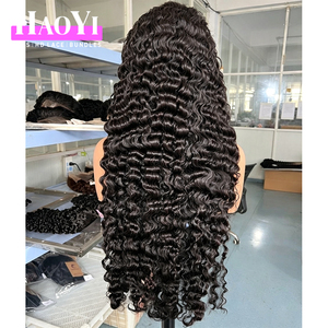 Perruque frontale en dentelle HD 13*4 en cheveux vierges vietnamiens bruts 15A, densité 250%, bouclés naturels birmans, sans colle, vente en gros - Product Image 3