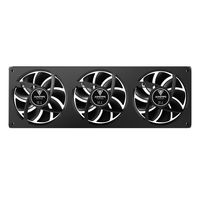 Ventilateur PWM XINMAI 360 mm ARGB à haute pression statique, LED RVB adressable 5V, synchronisation, refroidisseur de processeur, radiateur pour boîtier d'ordinateur