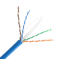OWIRE kabel LAN Cat 6 U/UTP kinerja tinggi 250MHz kabel komunikasi dalam ruangan pusat Data untuk penggunaan kantor dan rumah