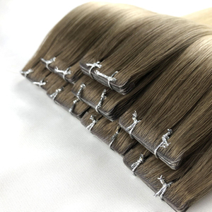 Extensiones de Cabello con Cinta Adhesiva Invisible de Alta Calidad, Cabello Ruso con Cutícula Intacta, Extensiones de Cabello Humano con Cinta Inyectada - Product Image 1