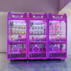Cheap Wholesale Custom-designed Arcade Coin Operated <b>Claw</b> <b>Machine</b> Toys Plush Toy Cranes for Shopping Malls and Entertainment - Product Image 2