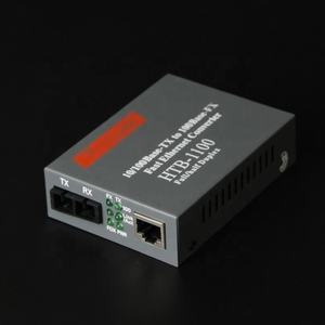 <span class=keywords><strong>Convertidor</strong></span> <span class=keywords><strong>de</strong></span> <span class=keywords><strong>Medios</strong></span> Ópticos HTB-1100 10/100Mbps RJ45 Fibra <span class=keywords><strong>Multimodo</strong></span> Dúplex 2KM SC - Product Image 2