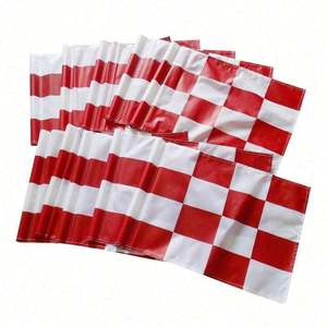 Drapeaux de golf insérés dans un tube 420D de haute qualité en tissu bon marché pour les terrains de golf Drapeaux de golf personnalisés - Product Image 6