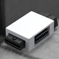 Divisor OBD2 1 Entrada 3 Salidas, Cable de Extensión de 16 Pines Macho a Hembra para Escáner de Diagnóstico Bluetooth