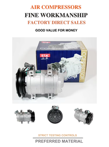 <span class=keywords><strong>Compresseur</strong></span> de climatisation d'origine LB-E5024 10PA 15C 447200-05088 4C 6855 - Product Image 3