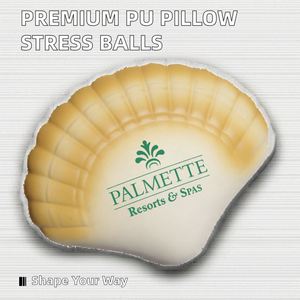 Bolas de espuma para aliviar el estrés de concha de mar de PU de alta calidad, juguetes de estrés para 5 a 7 años, rango de edad Unisex - Product Image 2