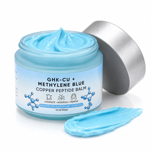 Balsamo Idratante Viso 100g con Sego di Manzo Grass-Fed Halal, Miele e Peptidi di Rame Blu GHK-Cu, a Marchio Privato - Product Image 4