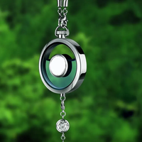 Parfum de voiture avec logo Parfum de voiture de luxe Suspension Rafraîchisseur de parfum Diffuseur de suspension de voiture