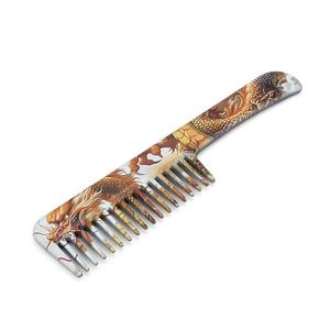 Suministros de <span class=keywords><strong>Defensa</strong></span> Personal Peine de Plástico Multicolor para Corte de Pelo con Dientes Densos para Salón de Peluquería y Estilismo - Product Image 6