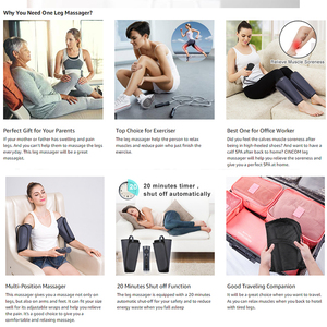 L'air Veau Bras Masseurs Détendre <span class=keywords><strong>Masseur</strong></span> De Jambe de Compression Airbag - Product Image 6