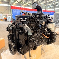 Motor Diésel Mecánico DCEC CUMINS 6LTAA8.9-C300 de 300 HP, 2000 RPM, 6 Cilindros, Motor Completo para Maquinaria de Construcción