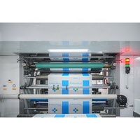 Machine d'impression flexographique CI 4 couleurs à grande vitesse pour sacs en papier non tissés