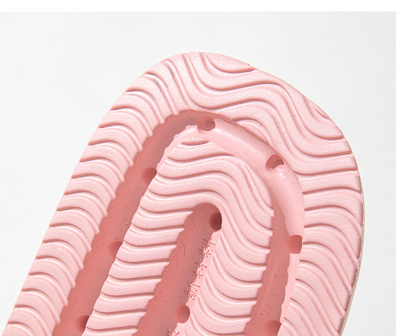 Summer Beach Flip Flops Wedge Heels Outside EVA Filp-Flop Slippers for Women