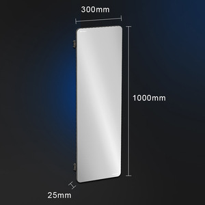 Cooper Wardrobe <b>Mirror</b> Aluminum <b>Frame</b> Wall Mount Minimalist Design Full Body Home Use - Product Image 3