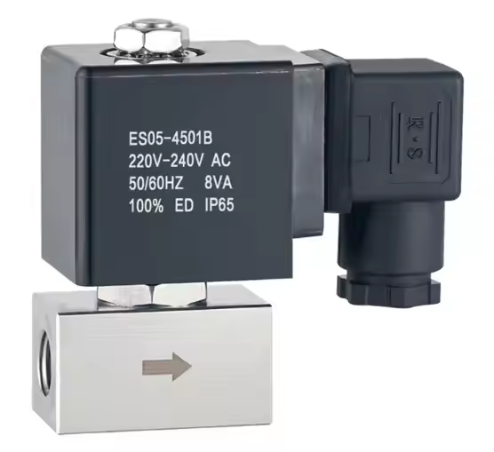 High Pressure 0-120bar 0-300bar2-Way Stainless Steel Pilot Operated&Direct Acting Solenoid Valve AC220V DC24V