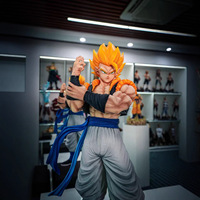 Figurine de manga de dessin animé Super Saiyan Gogeta Vegetto de 50 cm, nouvelle figurine en PVC, jouet d'anime, cadeau