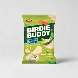 เบอร์ดี้ บัดดี้ ชิปส์กุ้งรสเผ็ดชิ้นเล็ก รสโชยองเมย์ รสเผ็ดจัดจ้าน รสโชยองพริก กลิ่นหอม รสชาติกุ้งเข้มข้น ขนมขบเคี้ยว บรรจุแยกชิ้น รับผลิตแบบ OEM - Product Image 5
