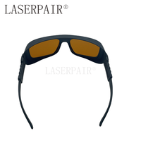 Lunettes de sécurité laser KTP de haute qualité 180-534nm & 800-1100nm Protection des yeux 532nm & 808nm Lunettes de sécurité laser de haute qualité