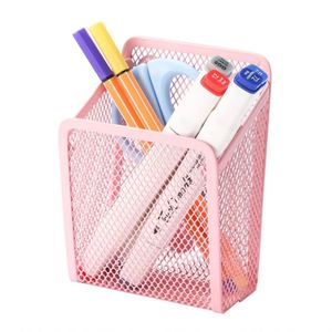 Porta Lápices Magnético, Organizador de Escritorio de Malla Metálica con Imanes para Pizarra Blanca, Accesorios para Armarios - Product Image 1