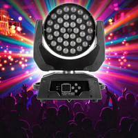 UNOXINE - Cabeza Móvil LED RGBW de 15 W/60 W con Control DMX512, IP33, para Aplicaciones de Discoteca