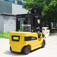 3500kg Endüstriyel Ağır Yük 6m Kaldırma Yüksekliği ISO CE Elektrikli Forkliftler 2.5 Ton 3 Ton 3.5 Ton Yan Kaydırmalı Elektrikli Forklift